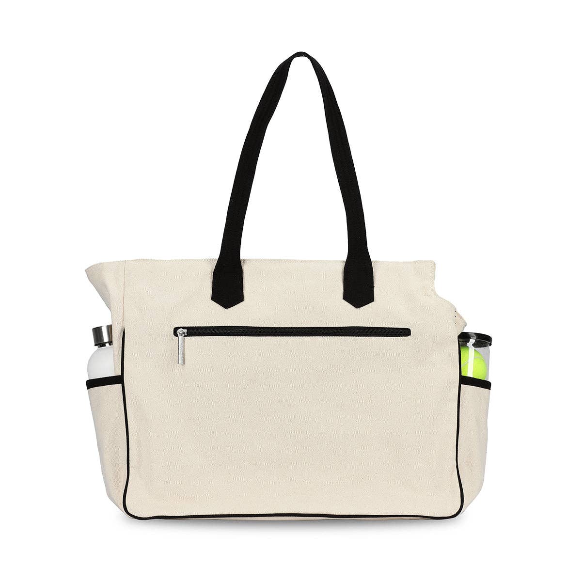 Love All Court Bag: Tennis Stitched Natural & Navy by Ame & Lulu