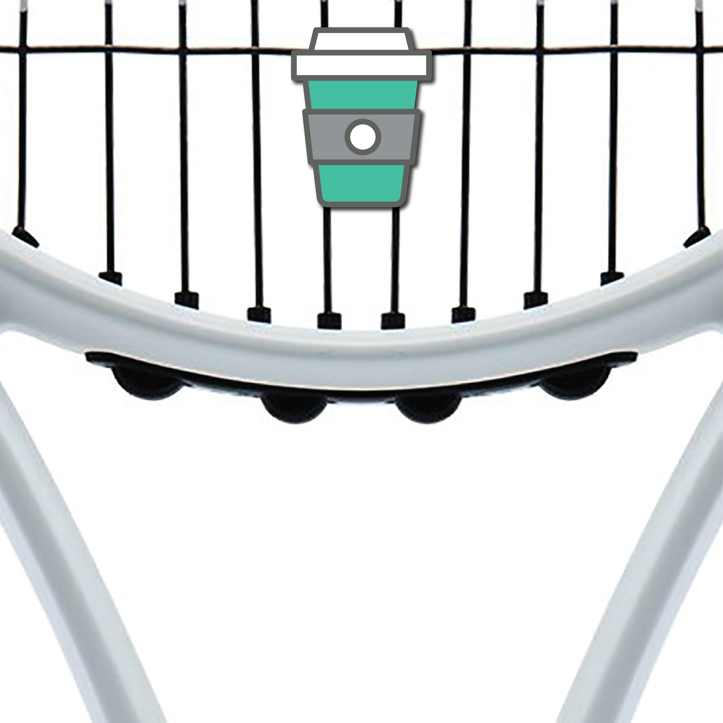 Coffee Cup Tennis Dampeners | 2-Pack