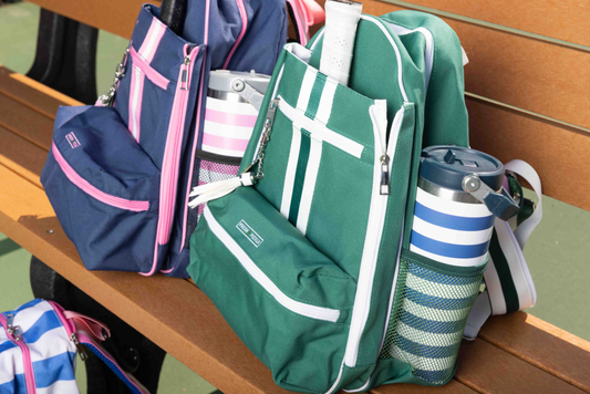 The Teddi Pickleball Backpack | Green & White