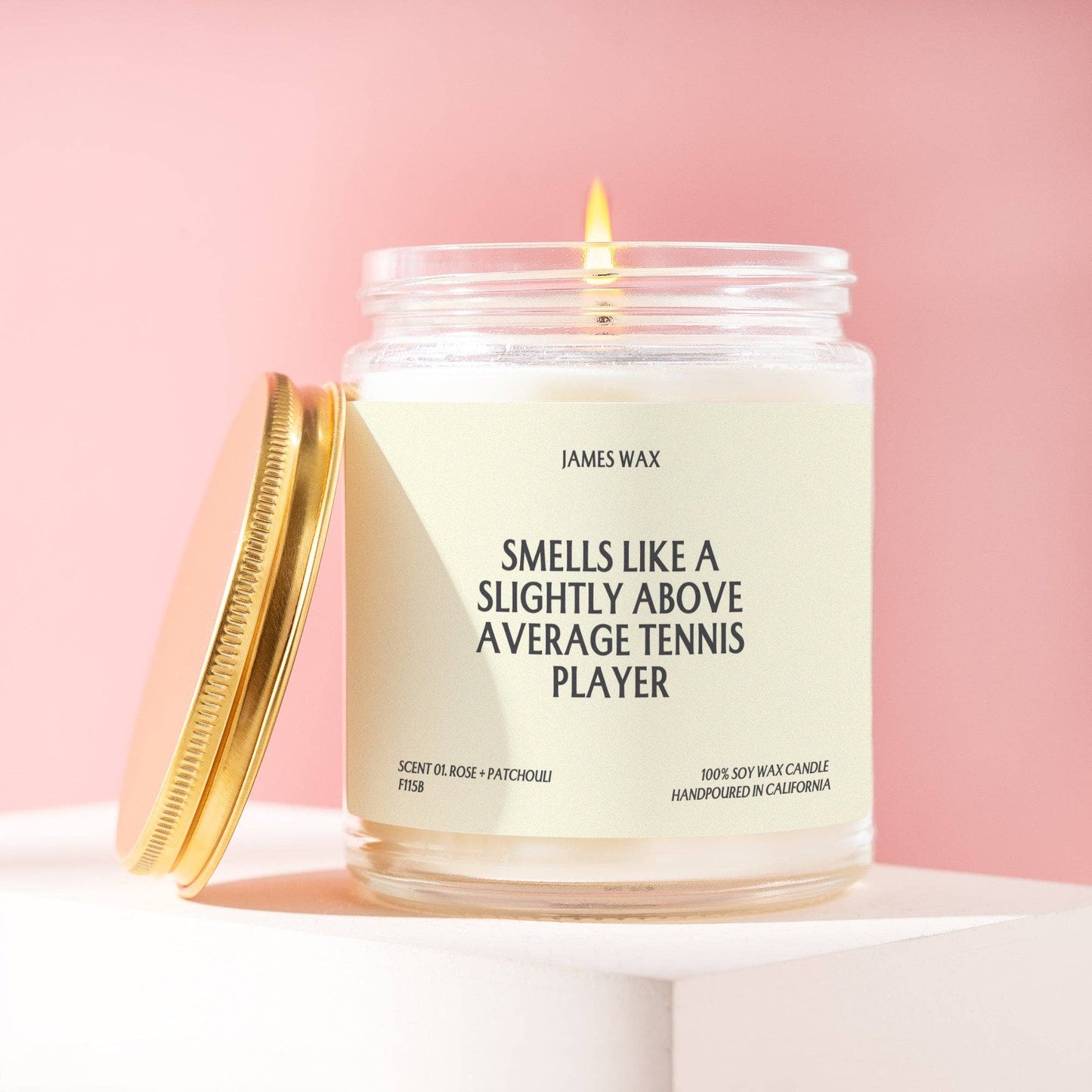 Slightly Above Average Tennis Player | White Tea + Jasmine