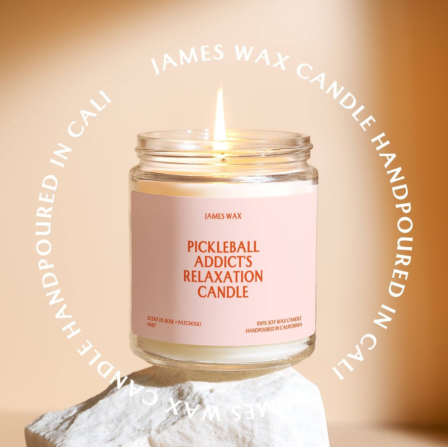 Pickleball Addict's Relaxation Candle | Mimosa + Pineapple