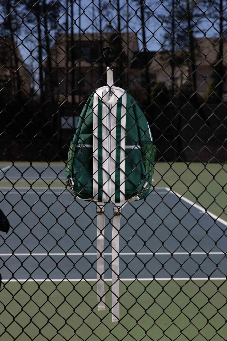 The Teddi Pickleball Backpack | Green & White
