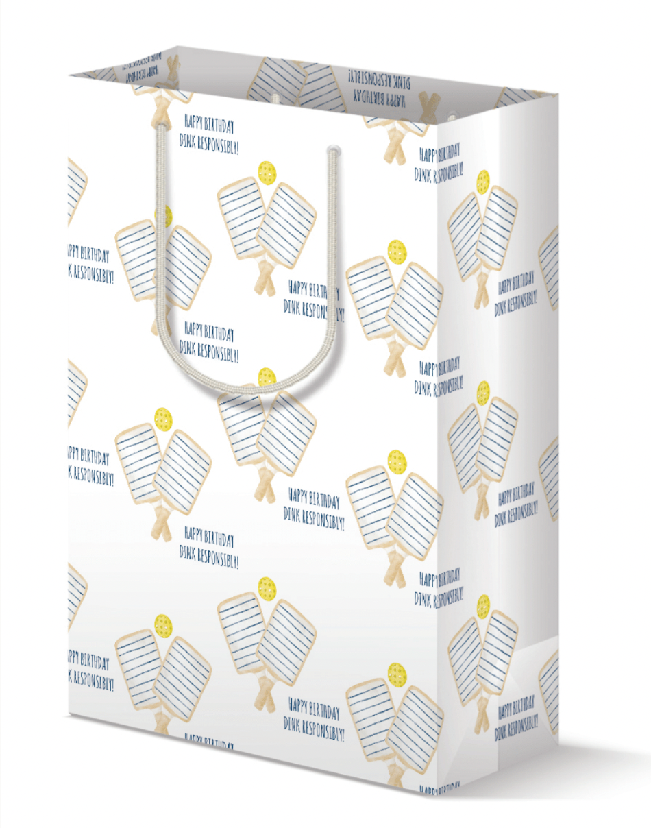 Dink Responsibly Pickleball Gift Bag
