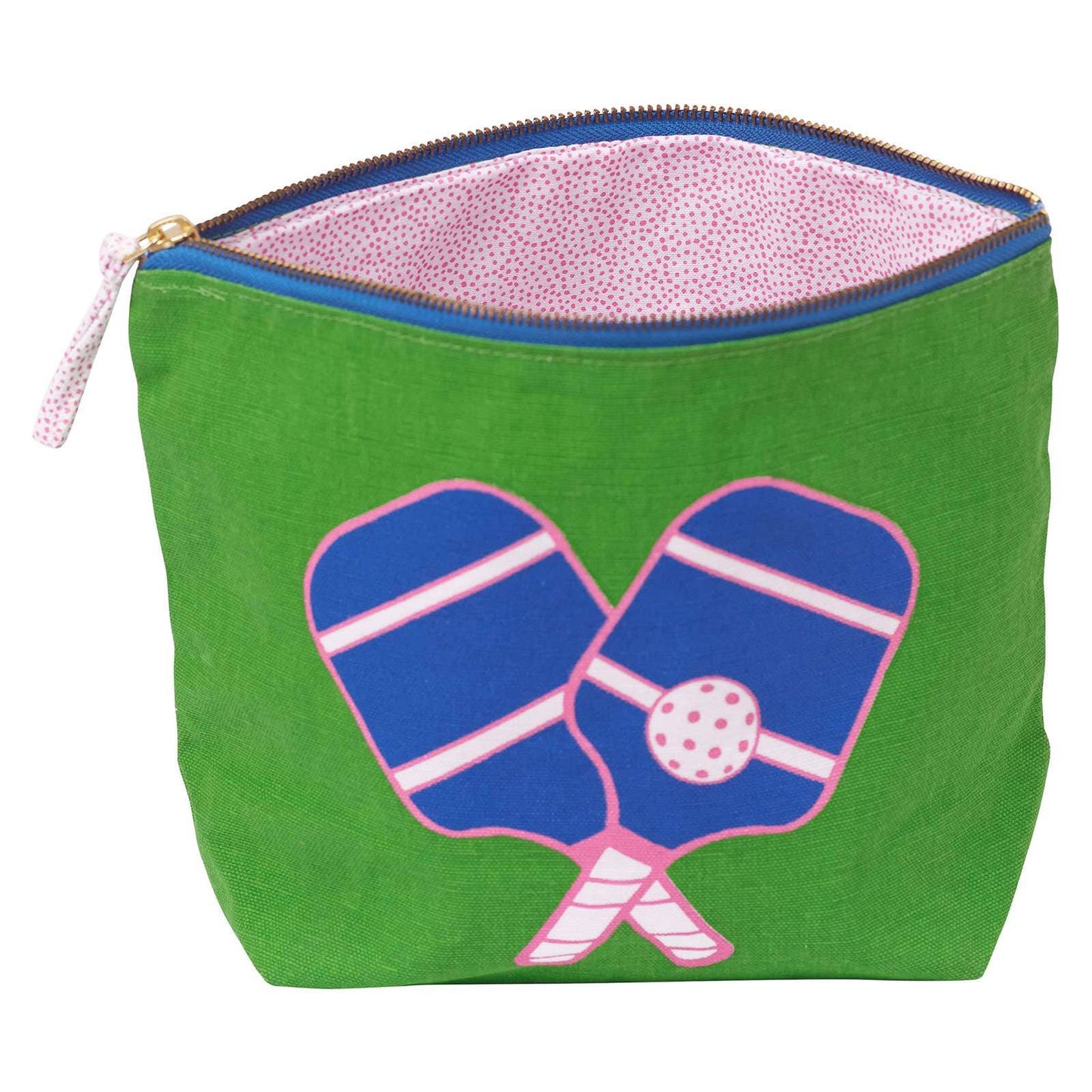 Pickleball Pouch- Green, Blue & Pink