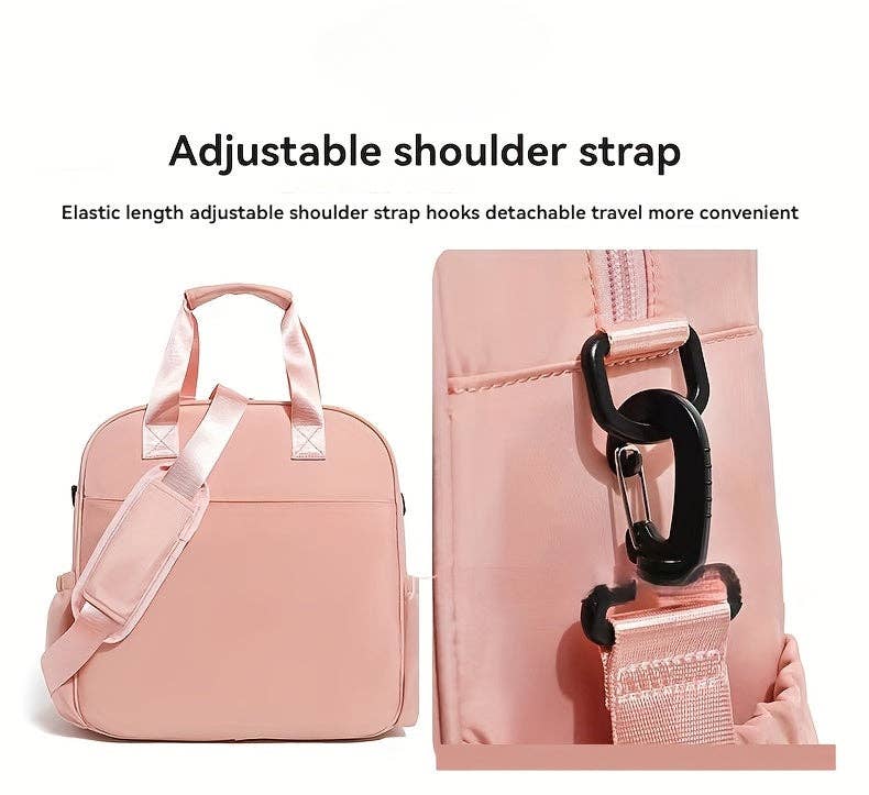Large Capacity Tennis Racket Bag | Pink