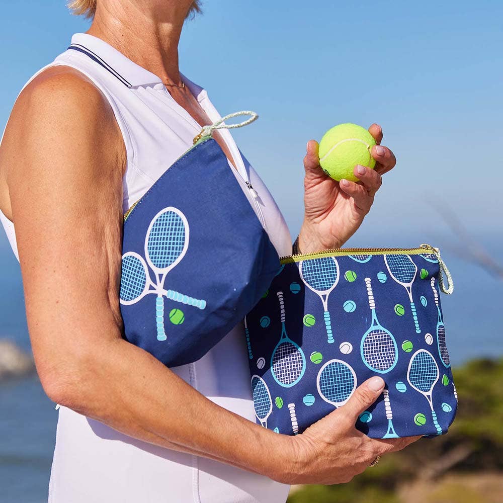 Medium Tennis Pouch | Navy Blue