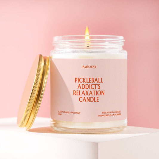 Pickleball Addict's Relaxation Candle | Mimosa + Pineapple