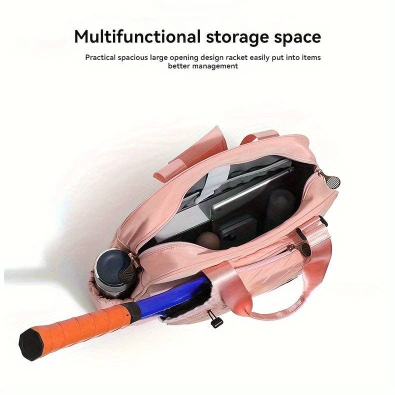Large Capacity Tennis Racket Bag | Pink