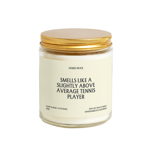 Slightly Above Average Tennis Player | White Tea + Jasmine
