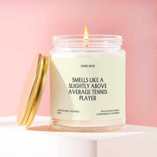 Slightly Above Average Tennis Player | White Tea + Jasmine
