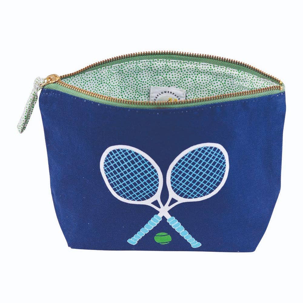 Medium Tennis Pouch | Navy Blue