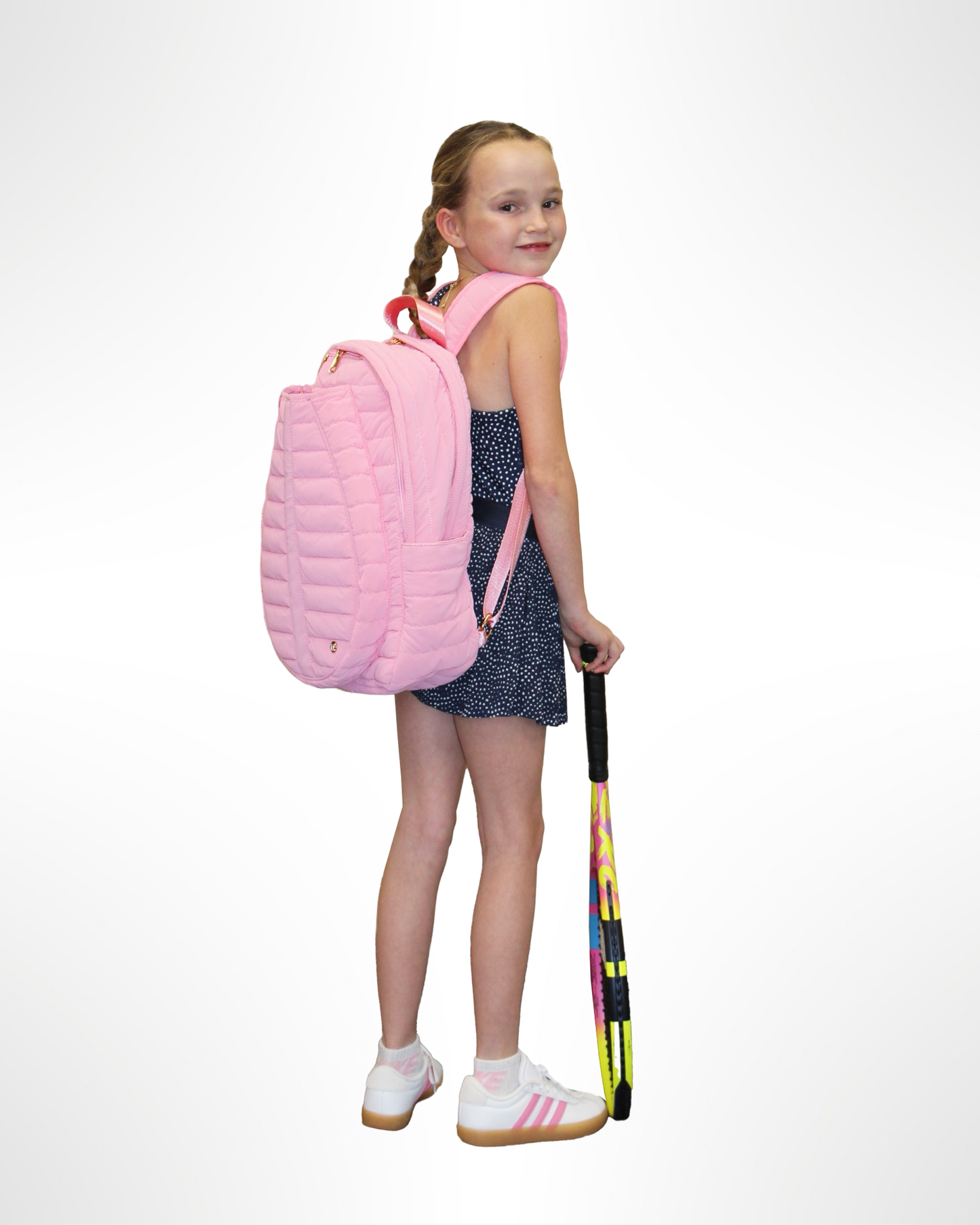 Lemonbella - Jennifer Junior Tennis Bag Cotton Candy Pink