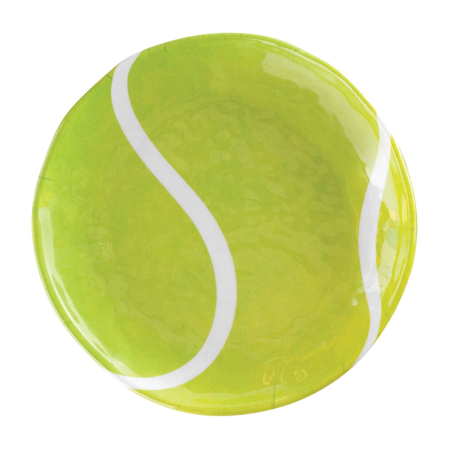 Tennis Ball Melamine Plate 6"