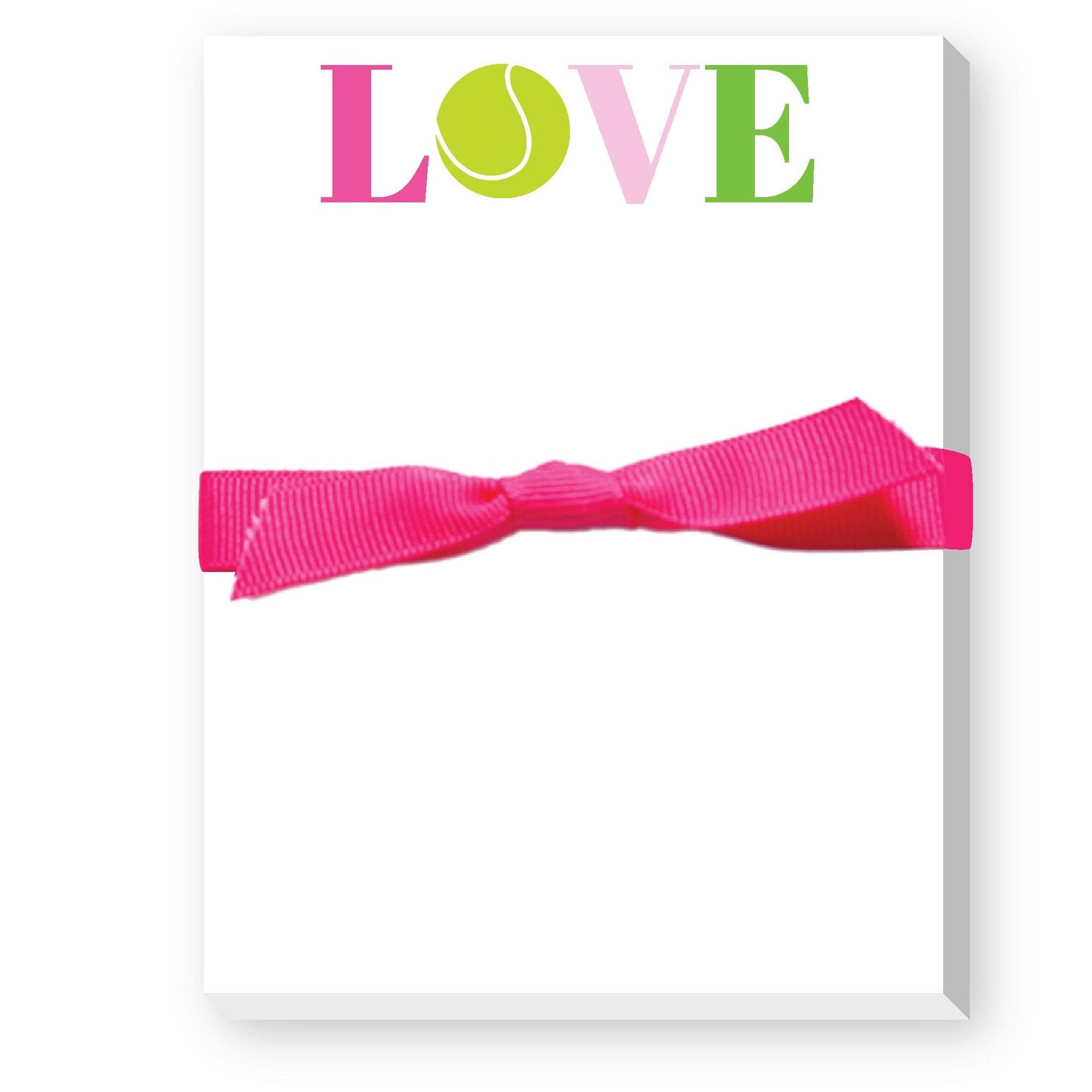 LOVE Tennis Mini Notepad | 50 sheets