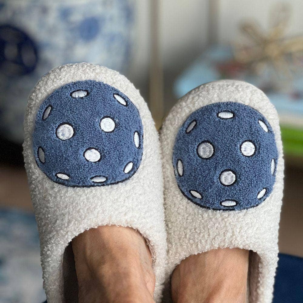 Pickleball slippers: Blue